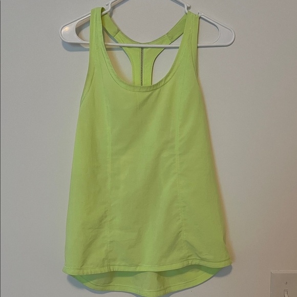 Lululemon Lightened Up Singlet Tank in Clear Mint Size 6/8 - Picture 2 of 4